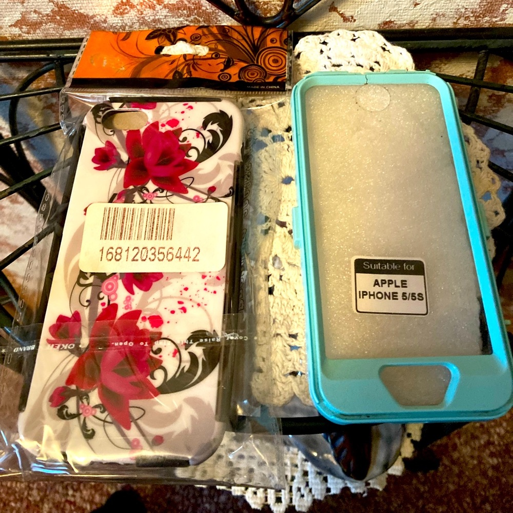 iPhone Case for 5s, Two, NWT